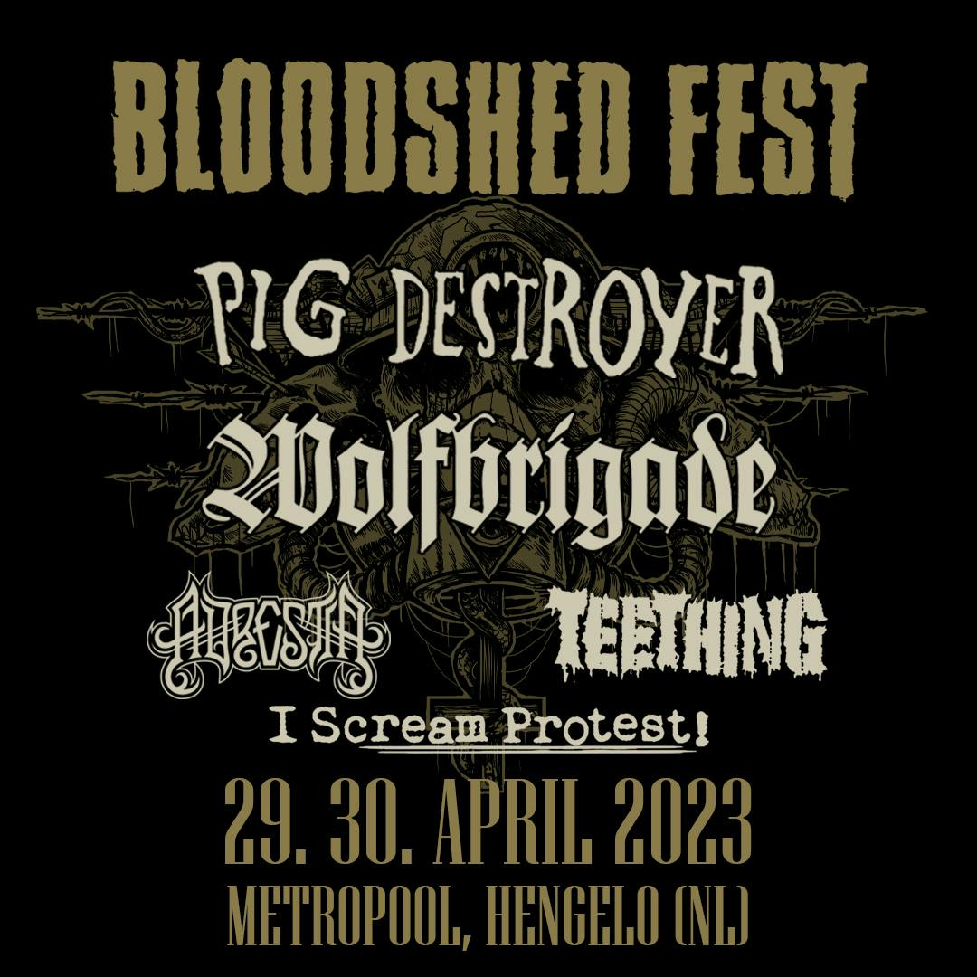 First 5 bands and Early Birds for Bloodshed Fest 2023